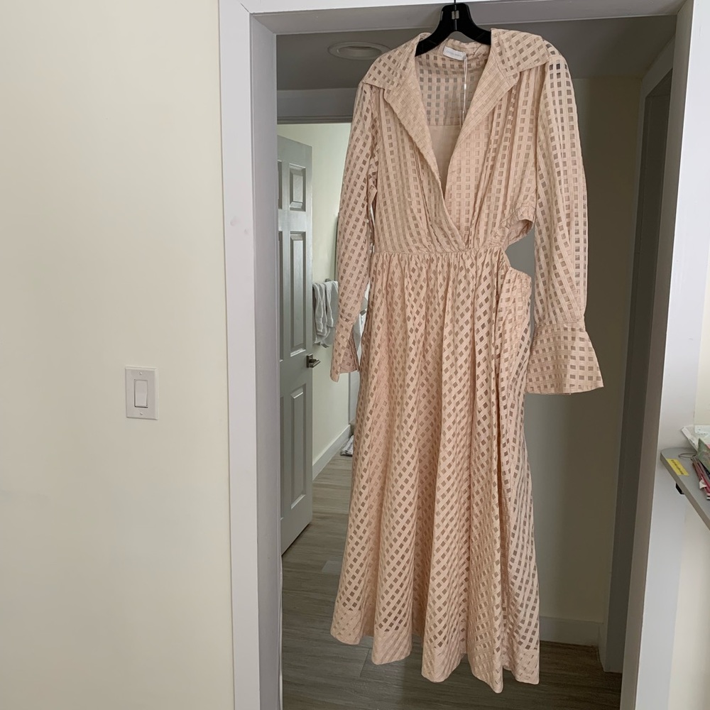 NWT Tan Dress Jonathan Simkhai dress